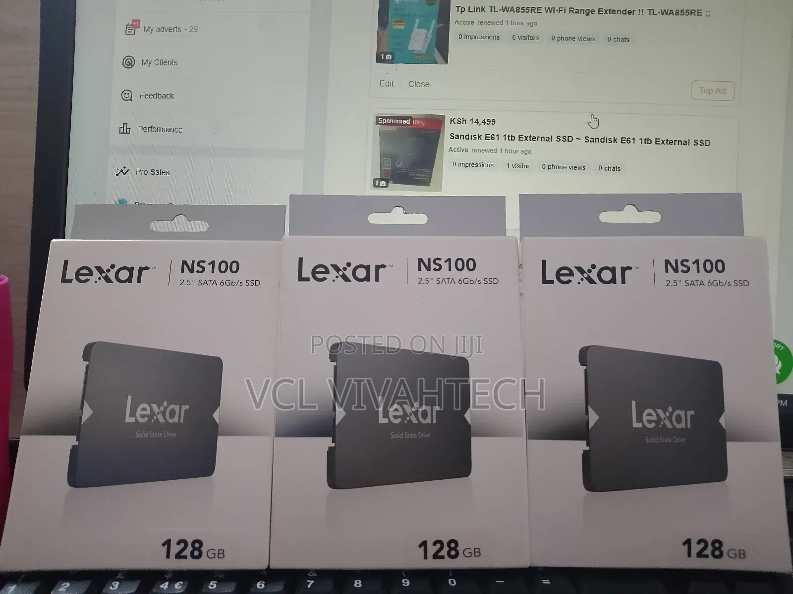 Lexar Ns100 128gb SSD