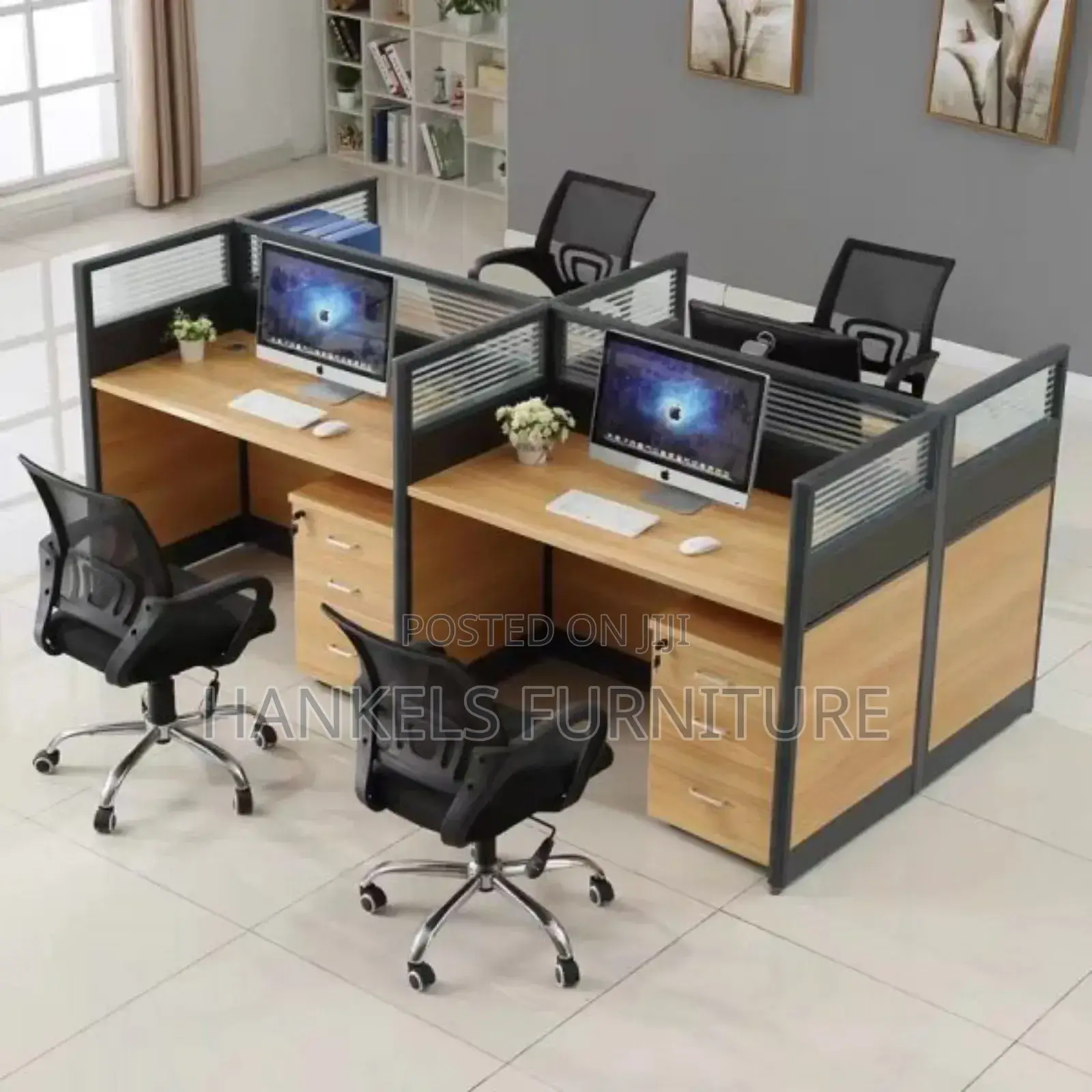 4-Ways Office Work Station
