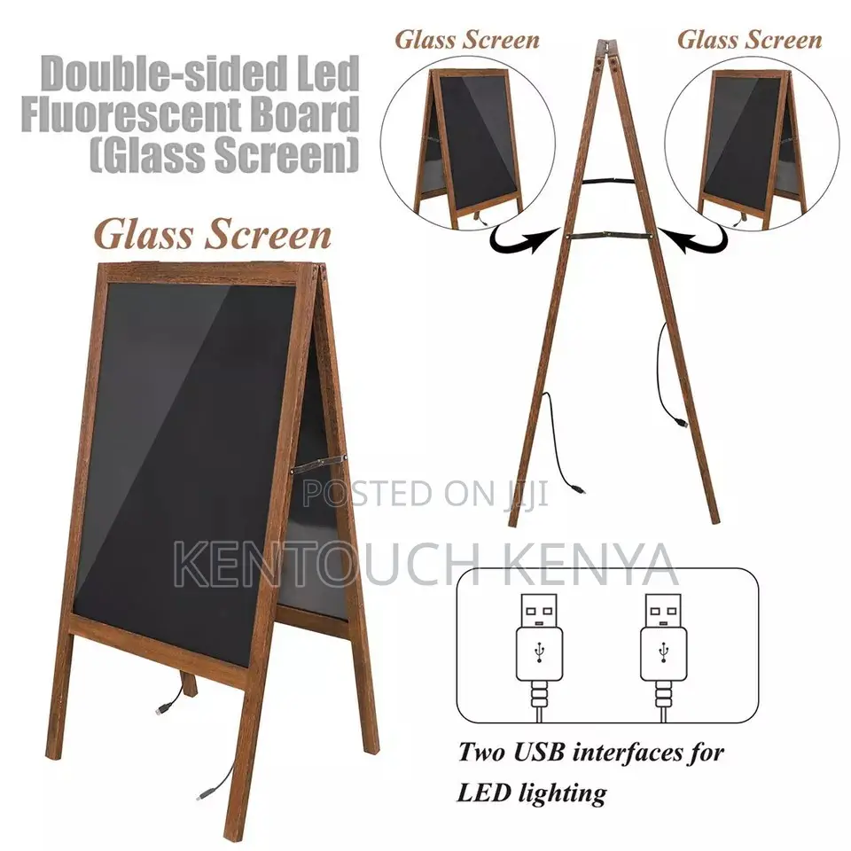 Led Writing Advertisement Board Electric Fluorescent Light