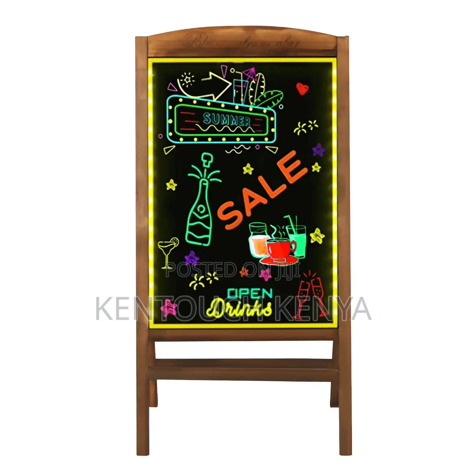 Led Writing Advertisement Board Electric Fluorescent Light