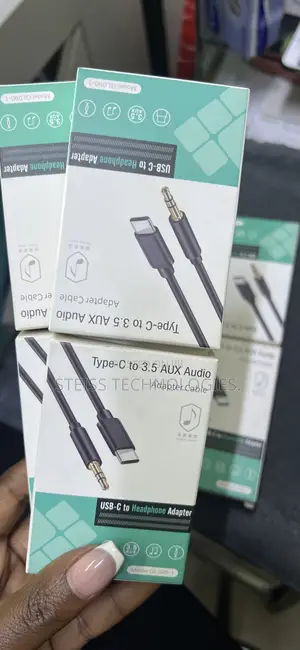 Type C -3.5mm Aux Audio Cable.