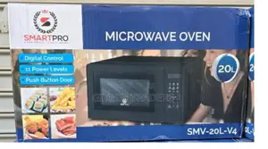 20 Litres Smart Pro Digital Black Microwave