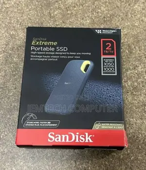 Sandisk E81 Extreme Pro External SSD 2tb - Black°E81 Extreme