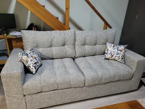 Grey Modern 3 Seater
