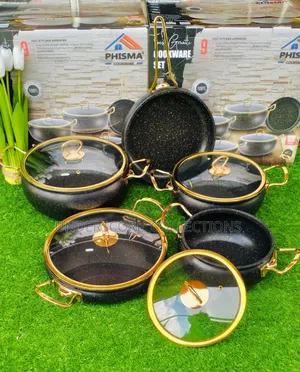 9pcs Granite Classy Cookware Set*