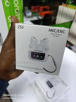 Amaya Z50 Wireless Bluetooth Earbuds Earphones Touch Display