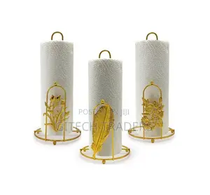 Brand New Gold Serviette Holder