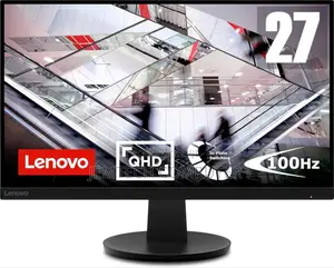 Lenovo N27q 27" QHD Monitor, Black Color