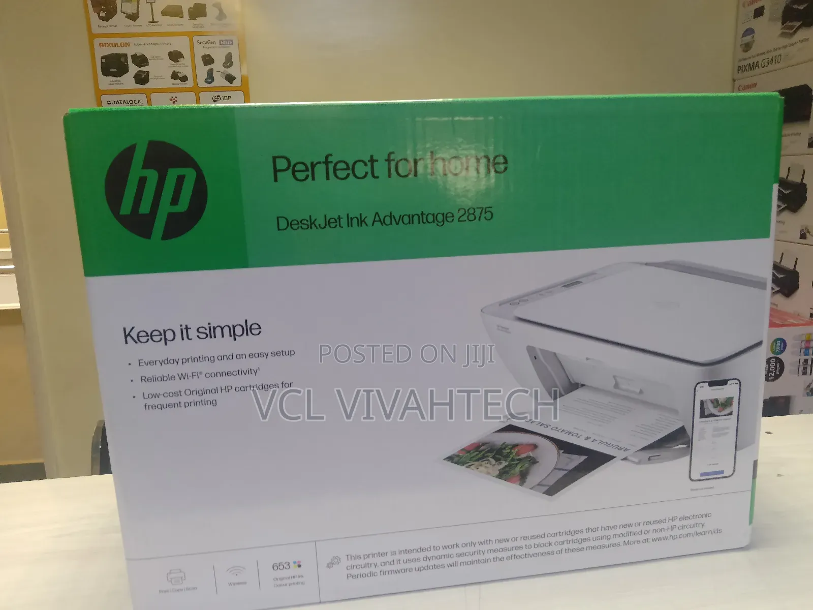 Hp 2875 A4 Color Inkjet All-in-One Printer