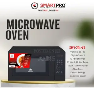 Smart Pro 20litres Microwave Oven- Black