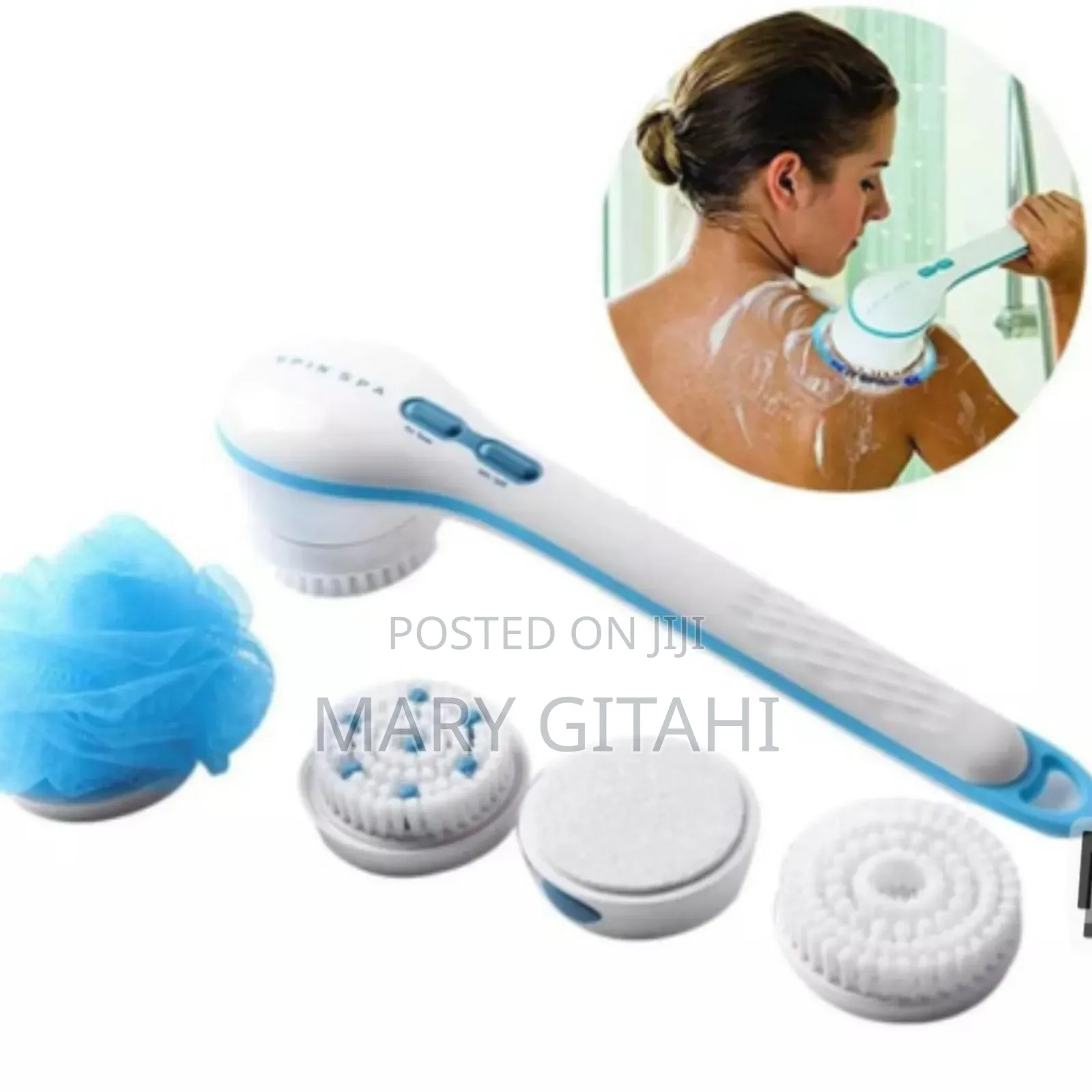 *5 in 1 Electric Bathing Brush Available **