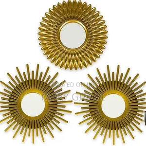 3 in 1 Mirrors Set. Diameter 25cm Each