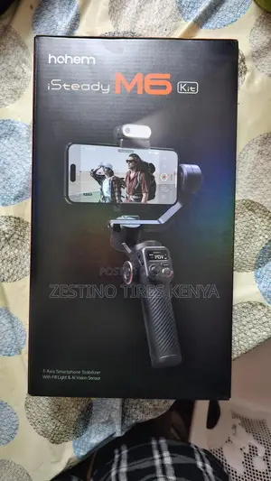 Hohem Isteady M6 Gimbal Stabilizer W/ AI Magnetic Fill Light