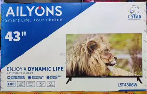 Ailyons 43" Smart Frameless Best Tv