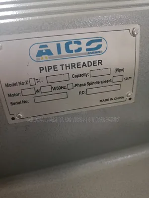 Pipe Threading Machine