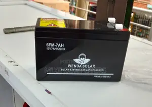 Wensa Ups Battery 12 by 7 Black
