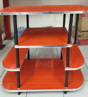 Red Imported Wooden Stand for Television