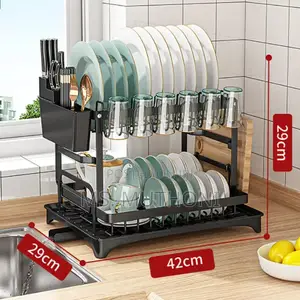 2 Tier Heavy Duty Dish Rack *