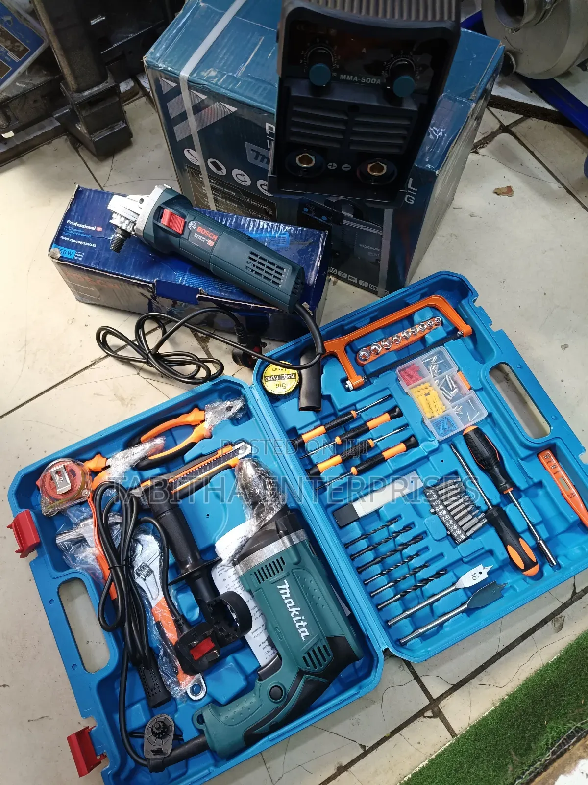 Impact Drill/Angle Grinder 4inch/Welding Machine