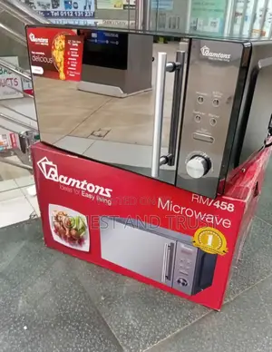 Ramtons 20litres Digital Microwave Rm 458 (Silver Glass)