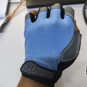 Gym Anti Slip Half Finger Gloves**