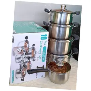 JP Stainless Cookware Set 10pcs