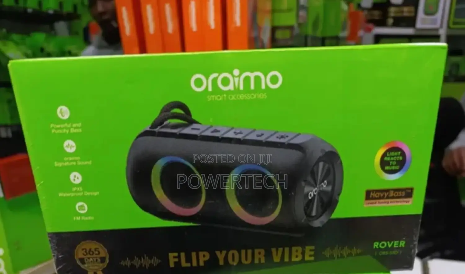 Oraimo Rover 12w Fm Wireless Bluetooth Speaker