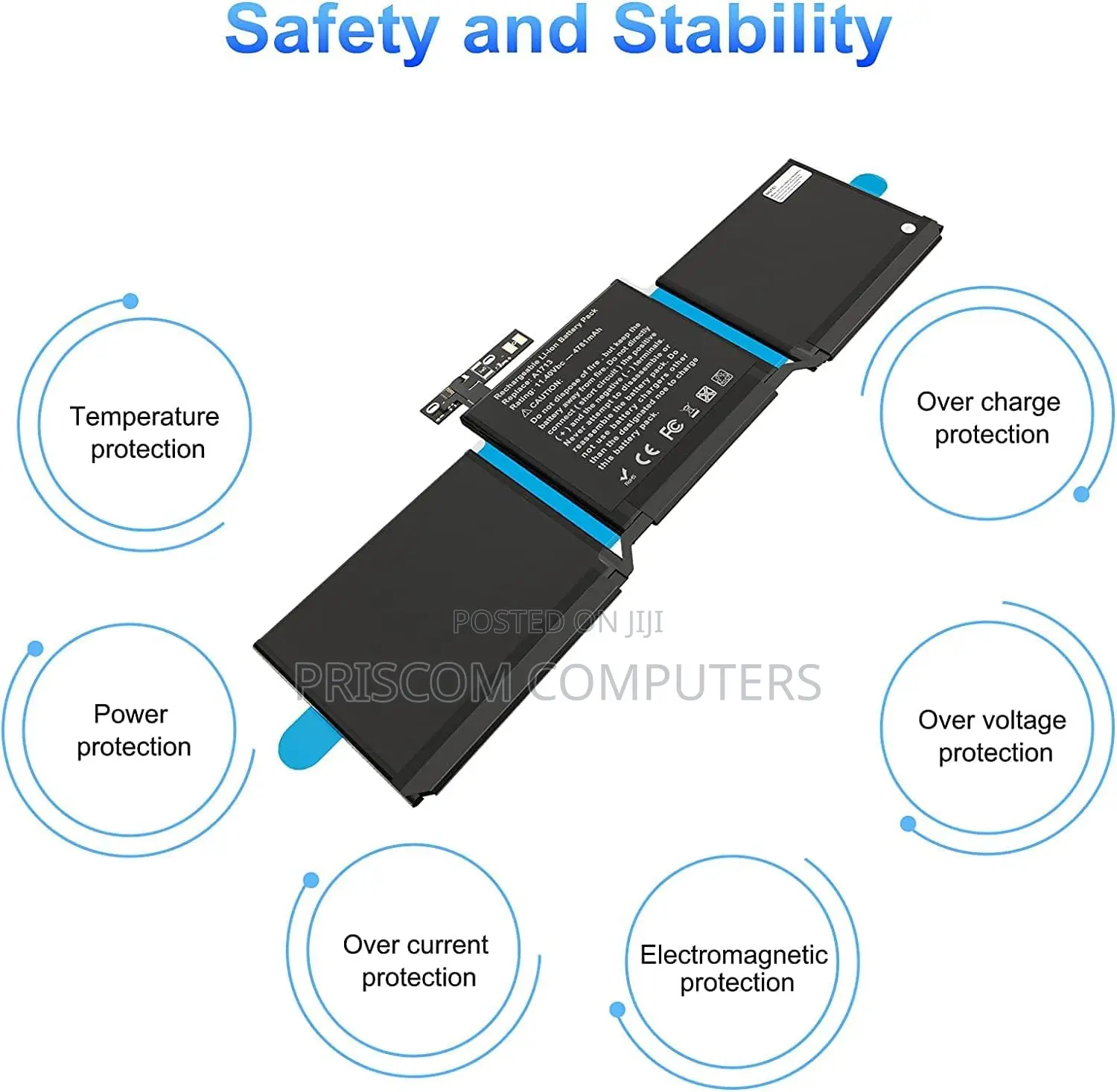 Macbook Pro A2159 (2019) A2289 (2020) A2338 (2020) Battery
