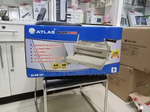 Atlas Plastic Comb Binding Machine - AS-BM-242