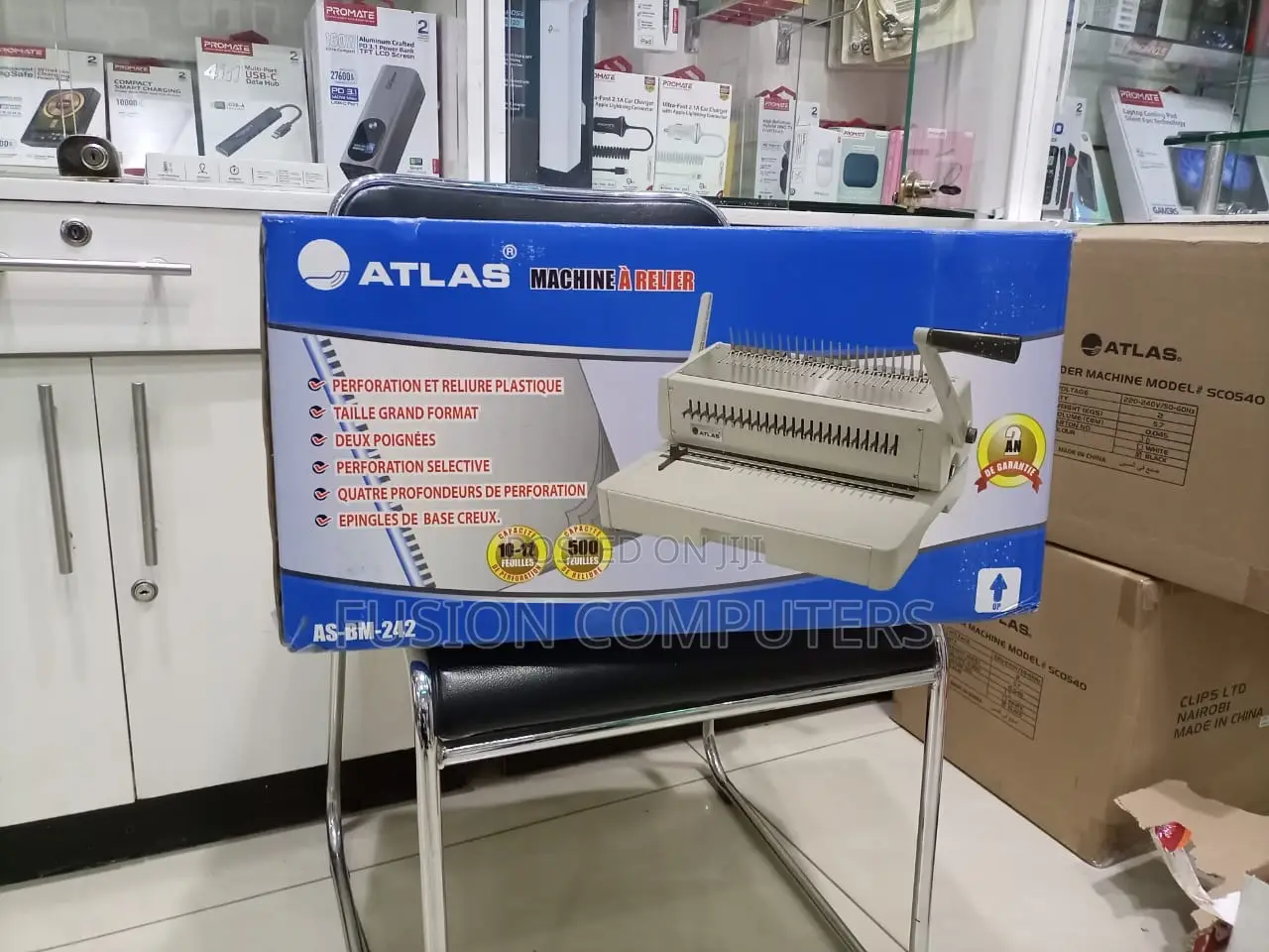 Atlas Plastic Comb Binding Machine - AS-BM-242