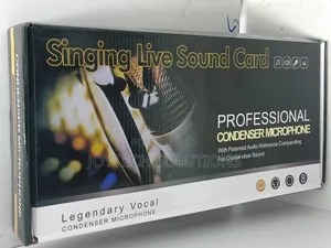 Singing Live Codenser Microphone