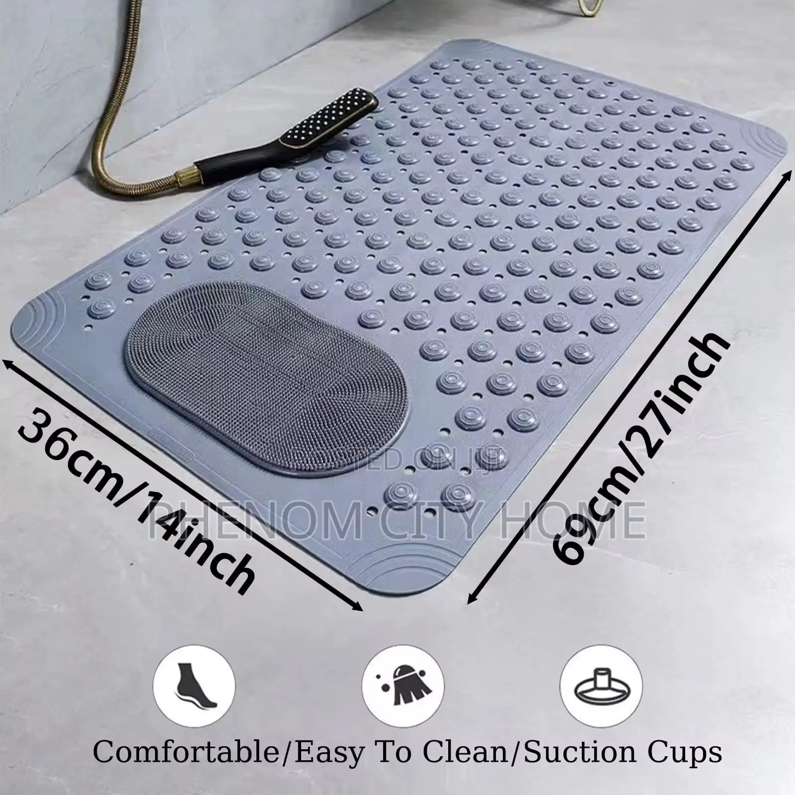 Non Slip Silicone Foot Mat Available