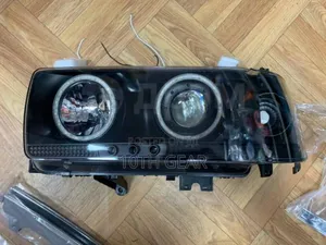 Landcruiser 80 Series Headlamp Aftermarket Custom Fit Pair