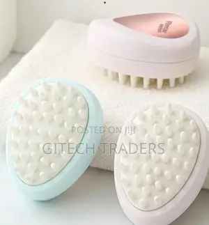 Shampoo Brush Silicon Pet Soft Head Body Scalp Massage Hair