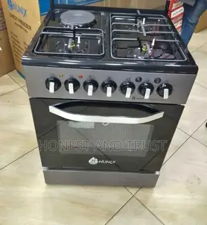 Nunix 3+1 Standing Cooker With Electric Oven 50*55
