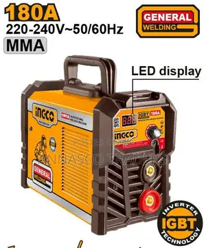 Quality ING-MMA18028 Ingco Inverter MMA Welding Machine 180A