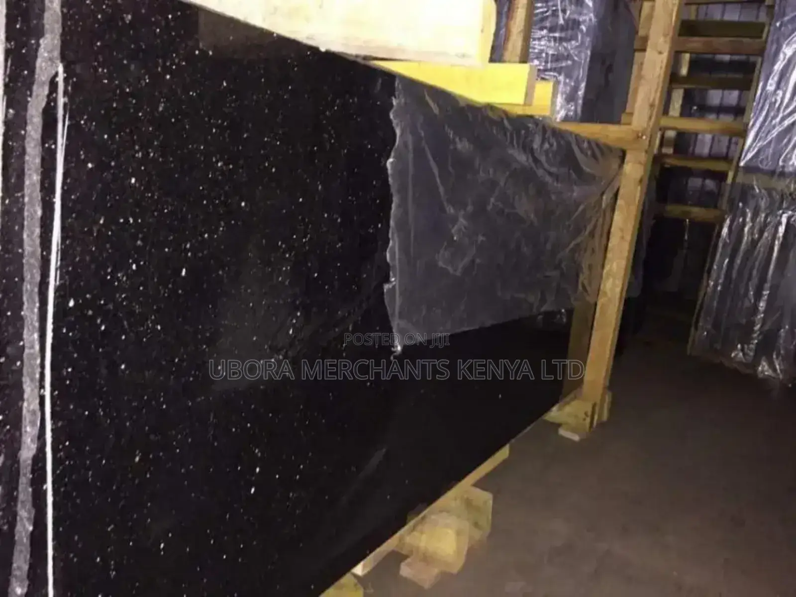 Black Granite Galaxy Slab