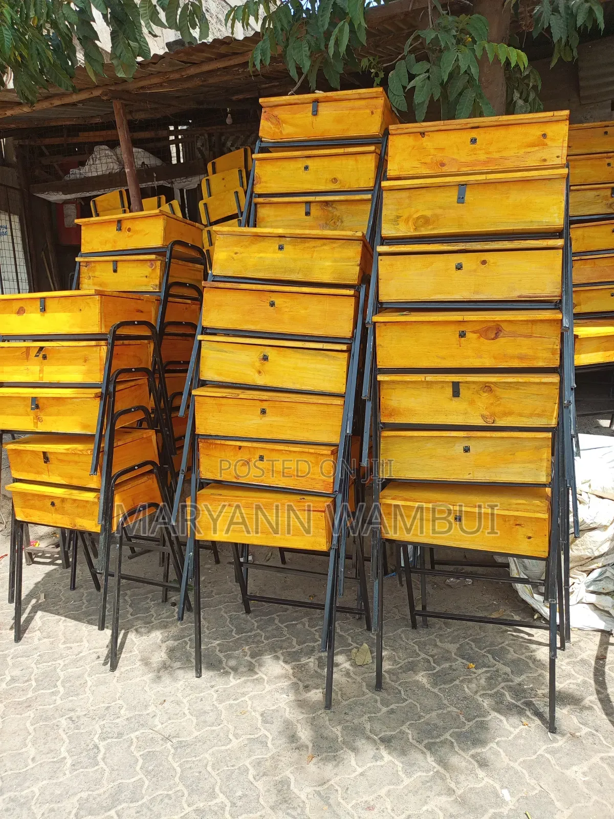 Cypress School Lockers and Chairs