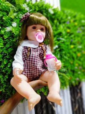 58cm White Doll With Clothes for Kids