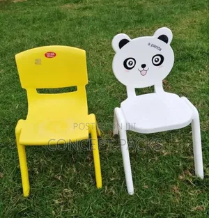 2pcs Children Plastic Chairs .