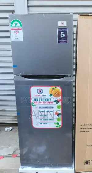 Smart Pro 138L Silver ~SFR-175-DT-I Double Door Fridge