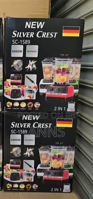 Silver Crest New Model 2 in 1 Commercial Blender
