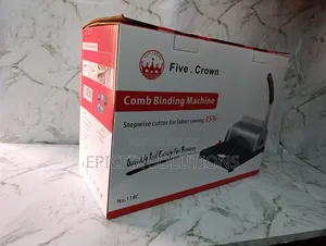 Fine Crown -Comb Binding Machine