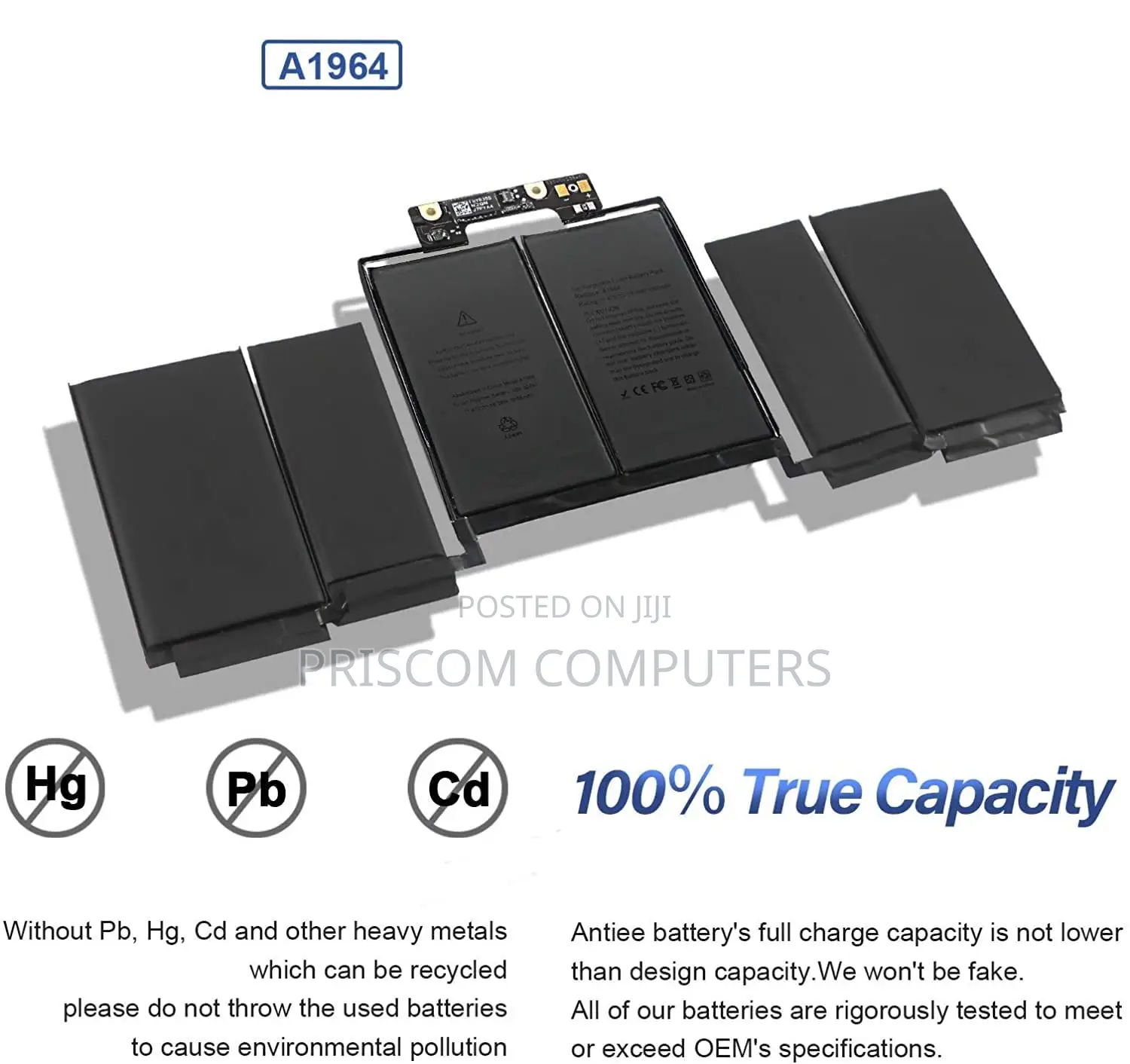 A1964 Apple Macbook Pro 13-Inch A1989 Mid 2018 2019