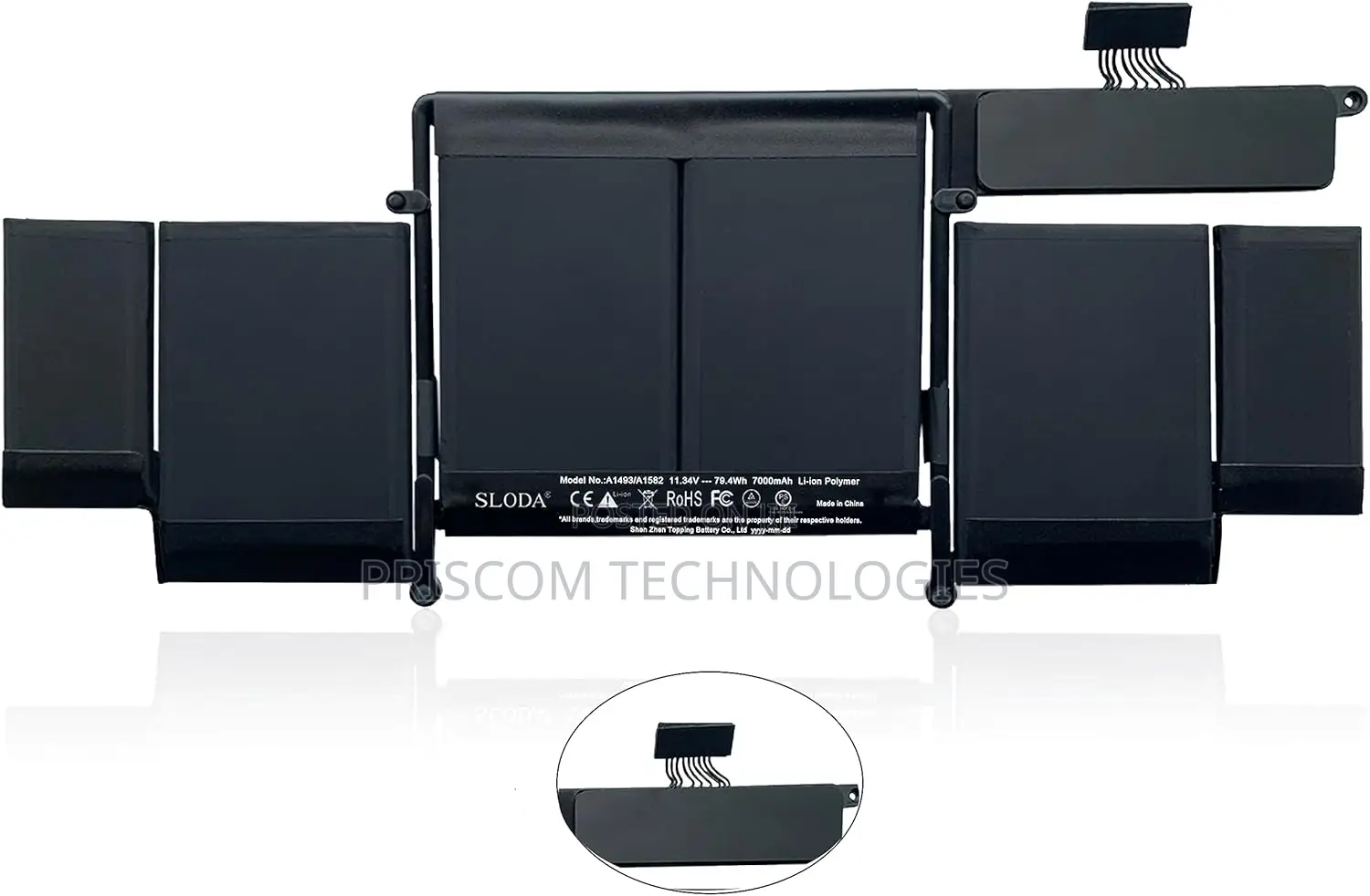 A1493 A1582 Macbook Pro Retina 13 Inch A1502 Battery