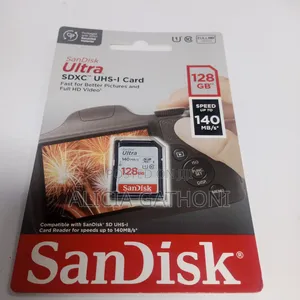 128 Gb Camera Memory Card 140mb/S