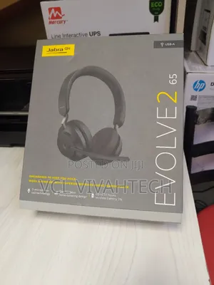 Evolve2 65 Bluetooth Stereo Headphones Jabra