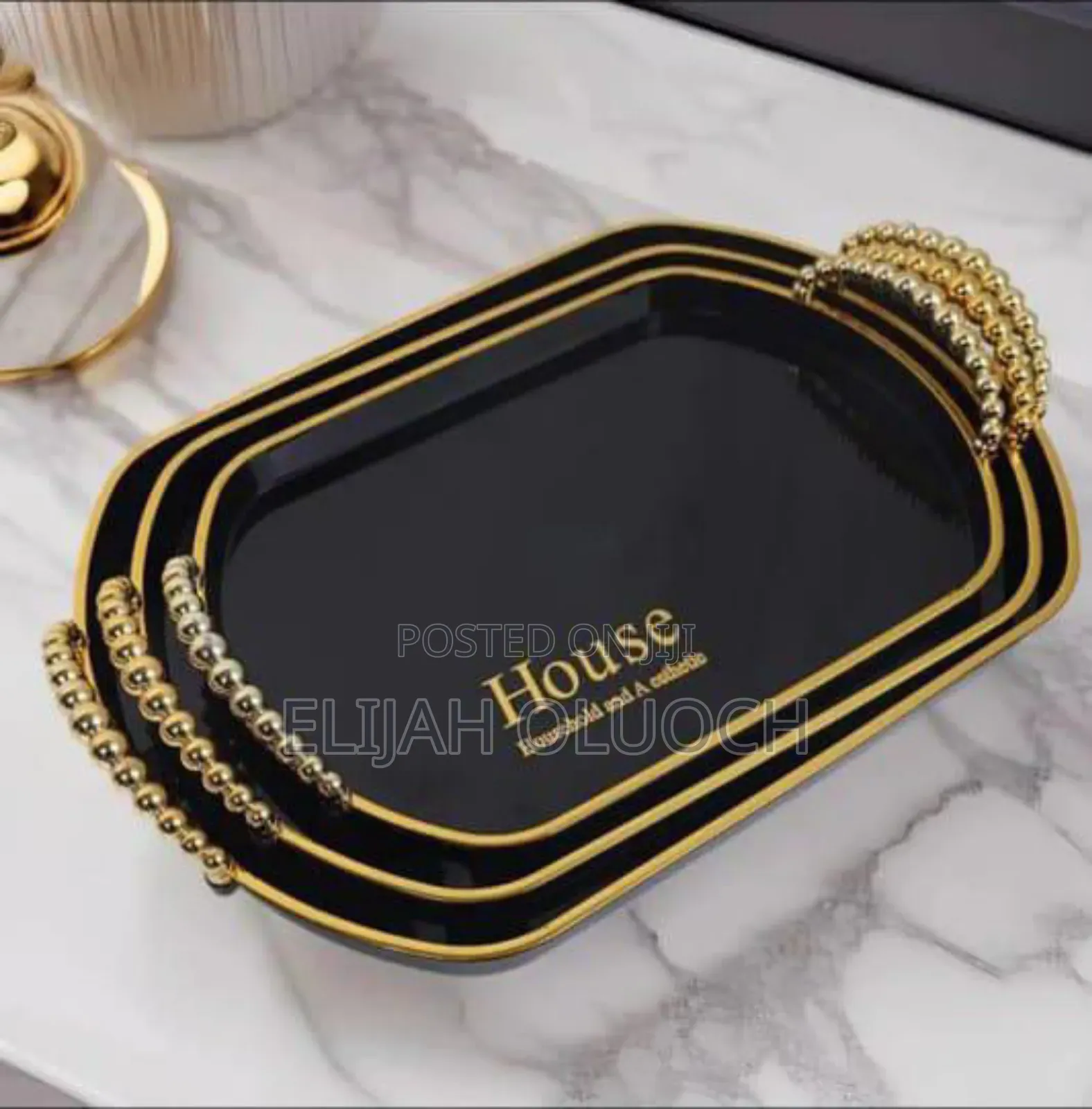 *Set of 3 Rectangular Trays