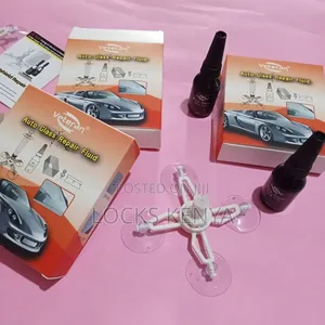 Windshield Crack Repair Kit With Manual