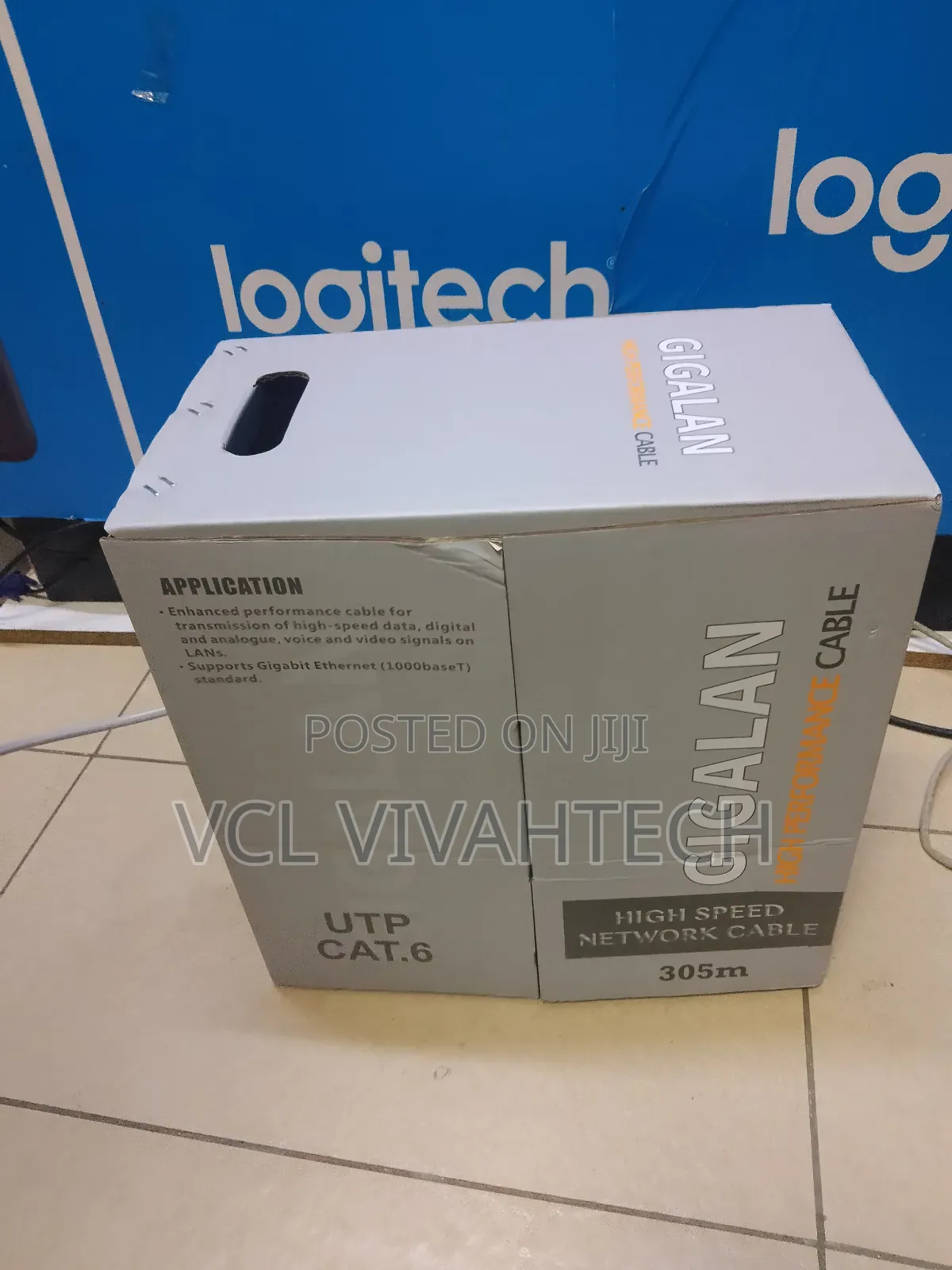 Cat 6 Utp Indoor Gigalan High Speed Network Cable